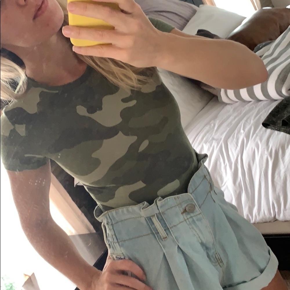 Camo bodysuit